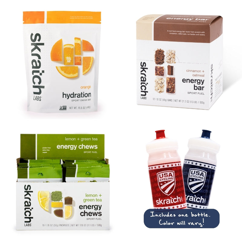 USA Cycling x Skratch Labs “Pro Perk” Kit – Fuel System Edition