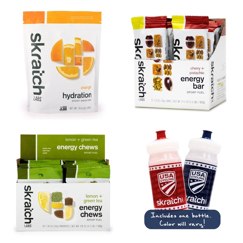 USA Cycling x Skratch Labs “Pro Perk” Kit – Fuel System Edition