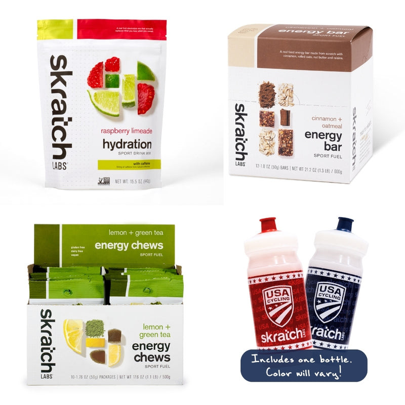 USA Cycling x Skratch Labs “Pro Perk” Kit – Fuel System Edition