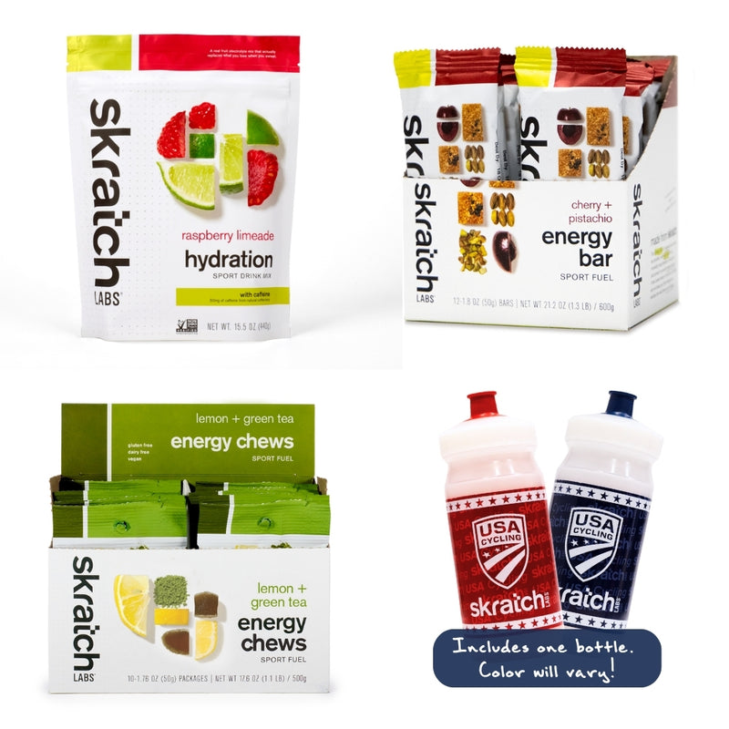 USA Cycling x Skratch Labs “Pro Perk” Kit – Fuel System Edition