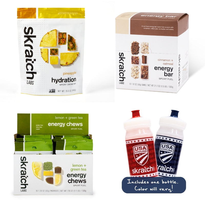 USA Cycling x Skratch Labs “Pro Perk” Kit – Fuel System Edition