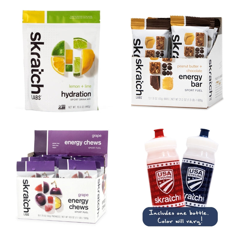 USA Cycling x Skratch Labs “Pro Perk” Kit – Fuel System Edition