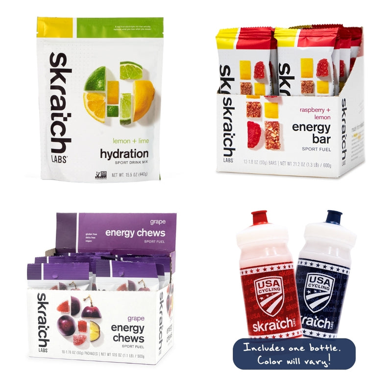 USA Cycling x Skratch Labs “Pro Perk” Kit – Fuel System Edition