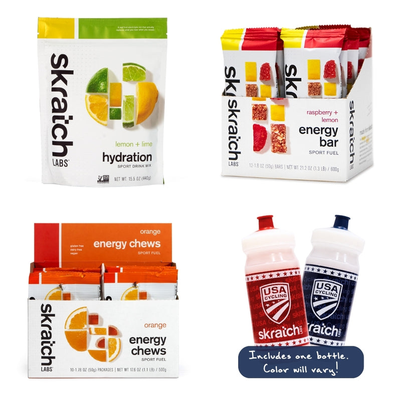 USA Cycling x Skratch Labs “Pro Perk” Kit – Fuel System Edition