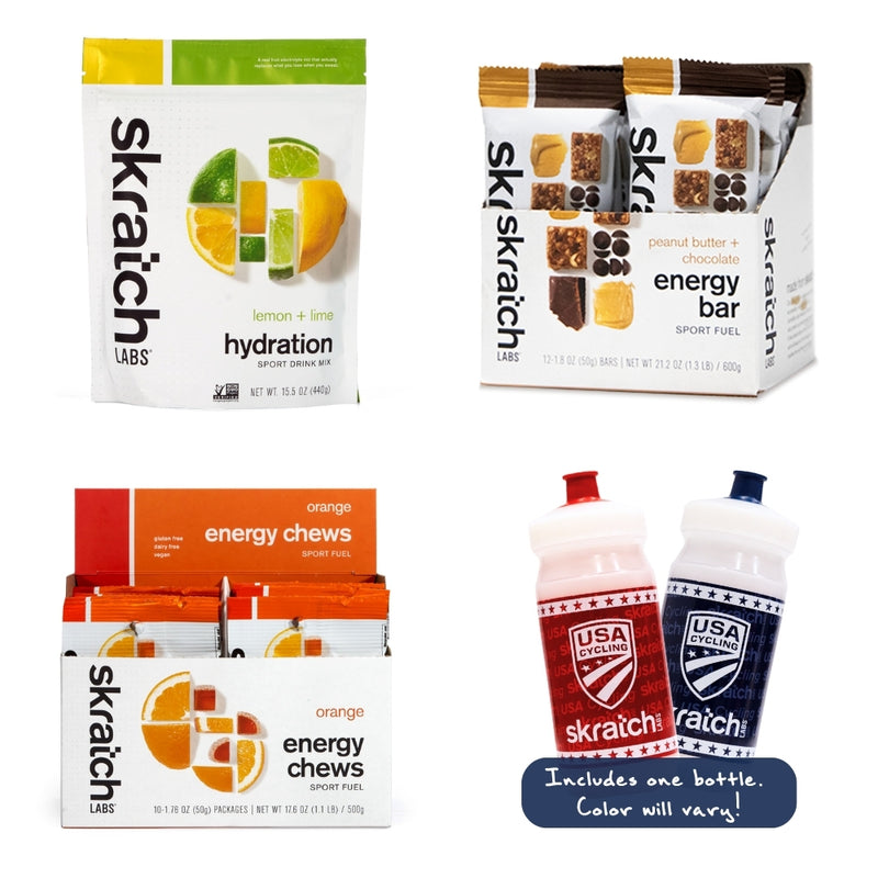 USA Cycling x Skratch Labs “Pro Perk” Kit – Fuel System Edition
