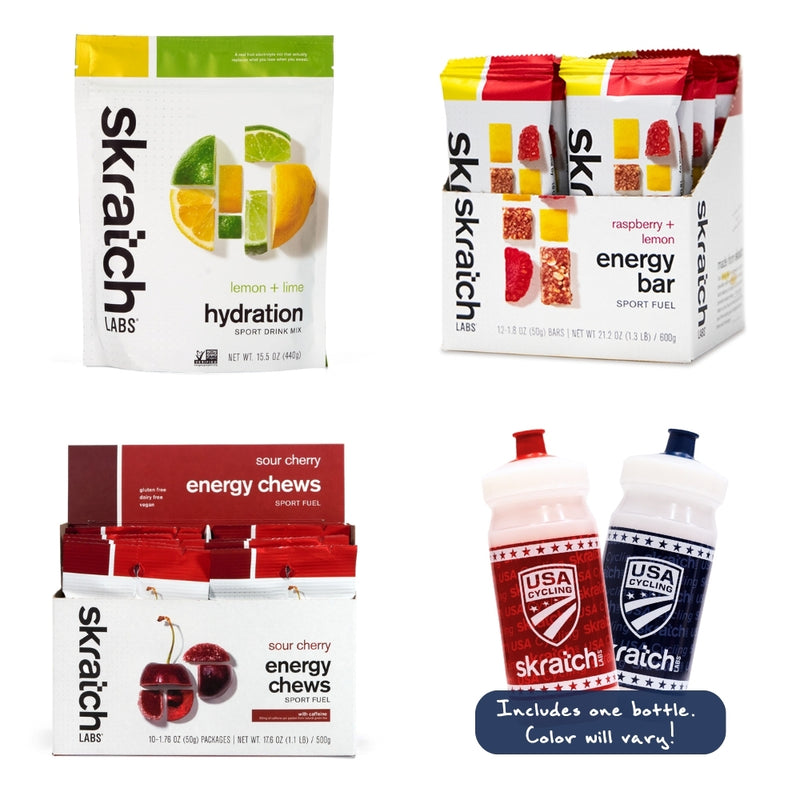 USA Cycling x Skratch Labs “Pro Perk” Kit – Fuel System Edition