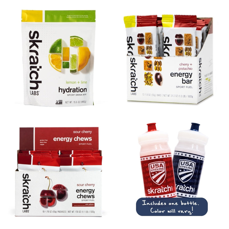 USA Cycling x Skratch Labs “Pro Perk” Kit – Fuel System Edition