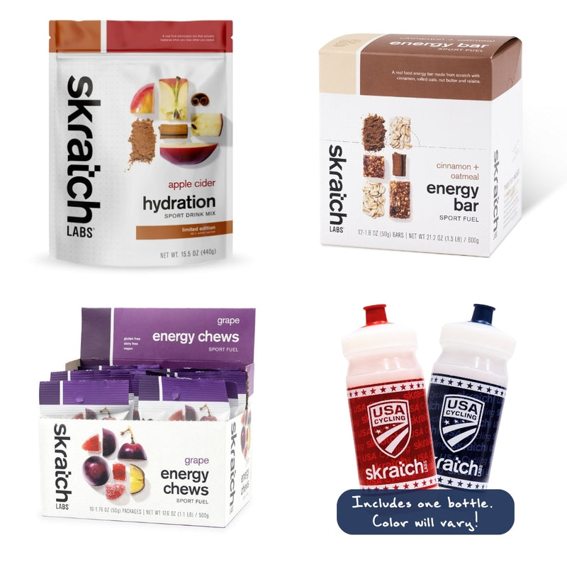 USA Cycling x Skratch Labs “Pro Perk” Kit – Fuel System Edition
