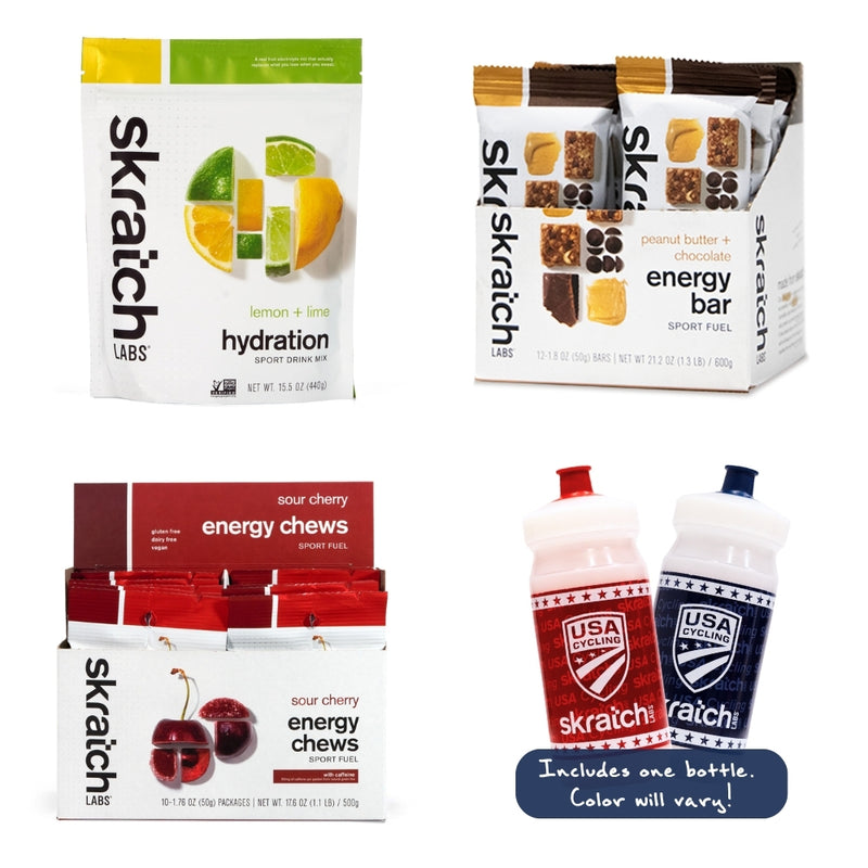USA Cycling x Skratch Labs “Pro Perk” Kit – Fuel System Edition