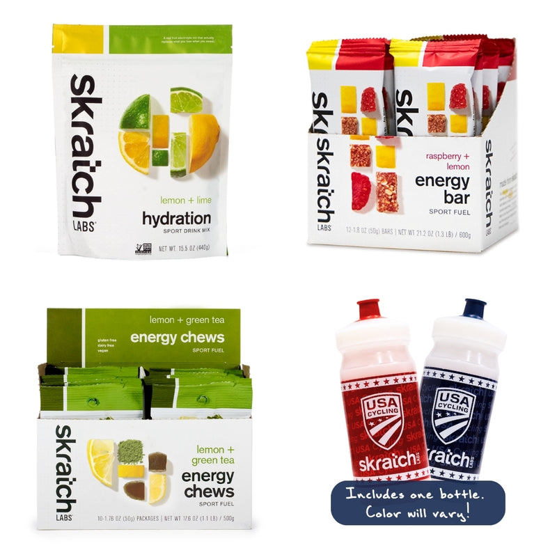 USA Cycling x Skratch Labs “Pro Perk” Kit – Fuel System Edition