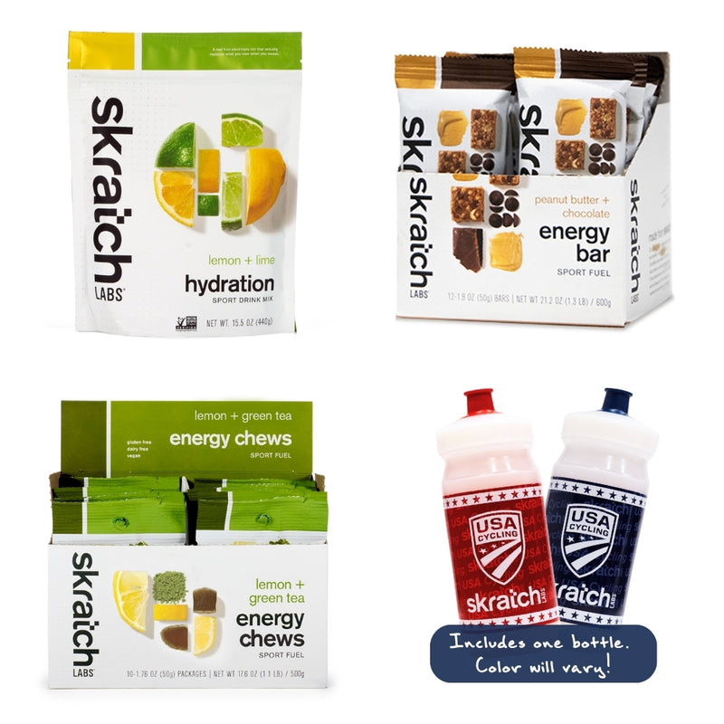 USA Cycling x Skratch Labs “Pro Perk” Kit – Fuel System Edition