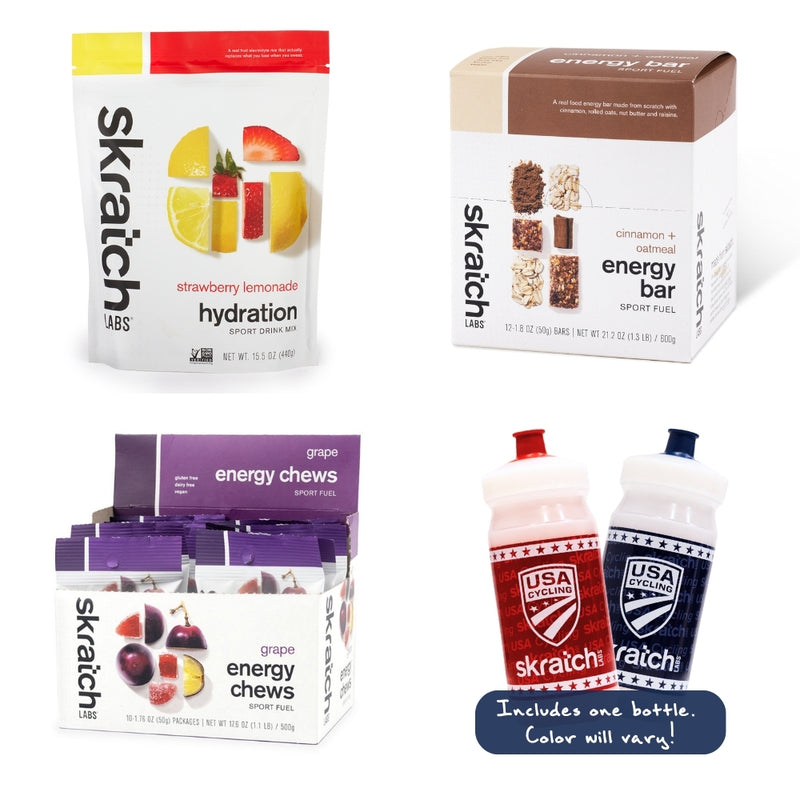 USA Cycling x Skratch Labs “Pro Perk” Kit – Fuel System Edition