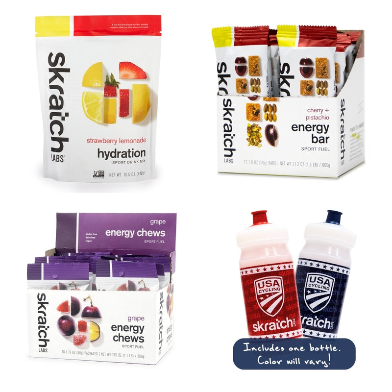 USA Cycling x Skratch Labs “Pro Perk” Kit – Fuel System Edition