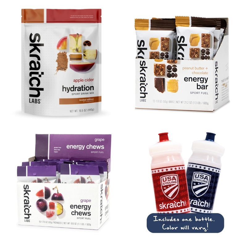 USA Cycling x Skratch Labs “Pro Perk” Kit – Fuel System Edition