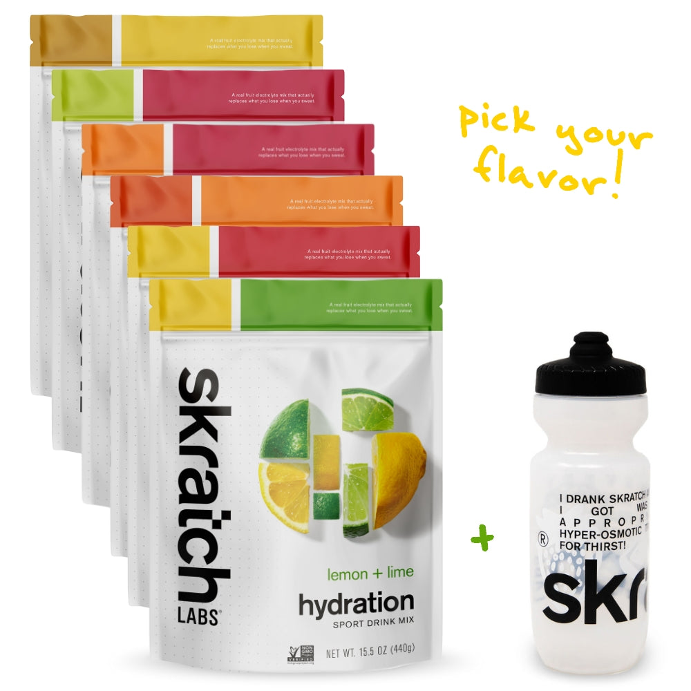Sport Hydration + Bottle