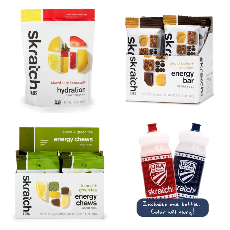 USA Cycling x Skratch Labs “Pro Perk” Kit – Fuel System Edition