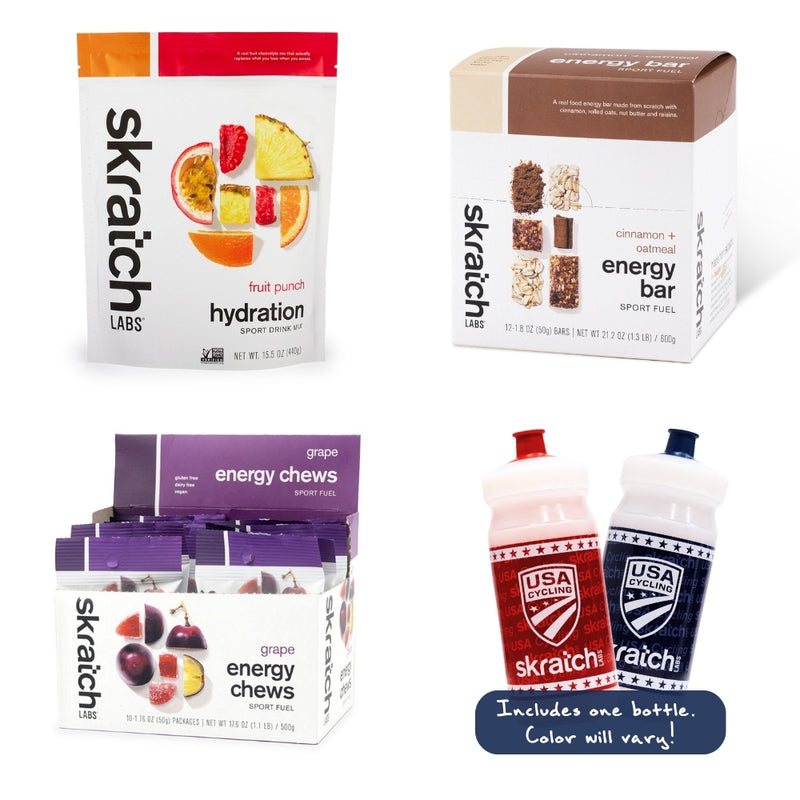 USA Cycling x Skratch Labs “Pro Perk” Kit – Fuel System Edition