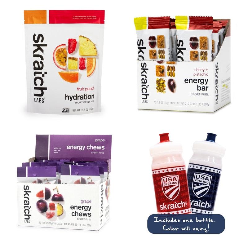 USA Cycling x Skratch Labs “Pro Perk” Kit – Fuel System Edition