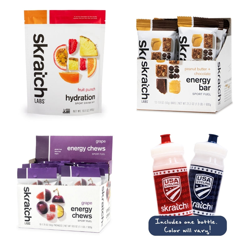 USA Cycling x Skratch Labs “Pro Perk” Kit – Fuel System Edition