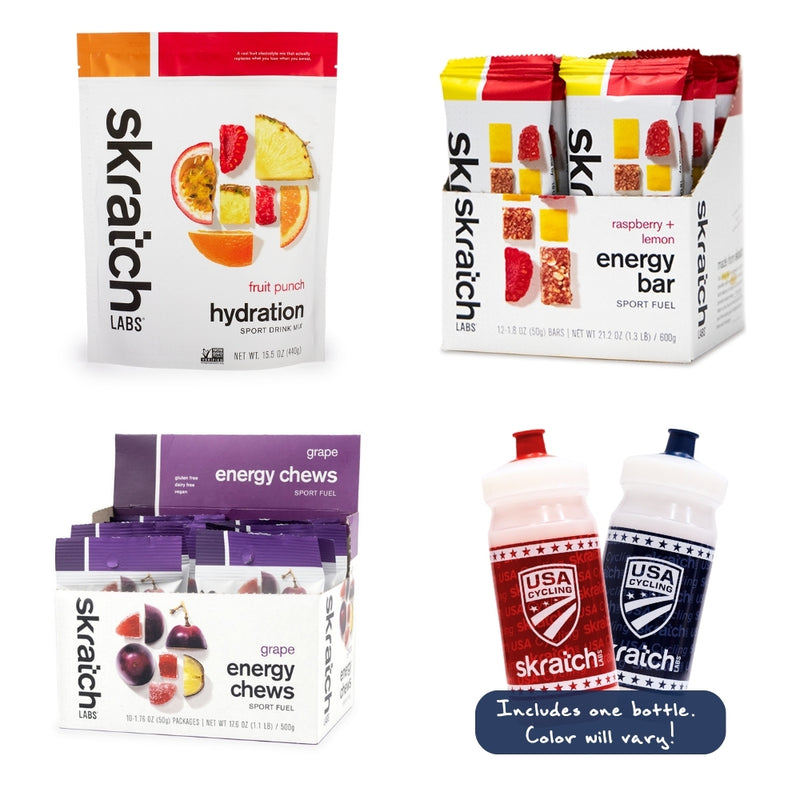 USA Cycling x Skratch Labs “Pro Perk” Kit – Fuel System Edition
