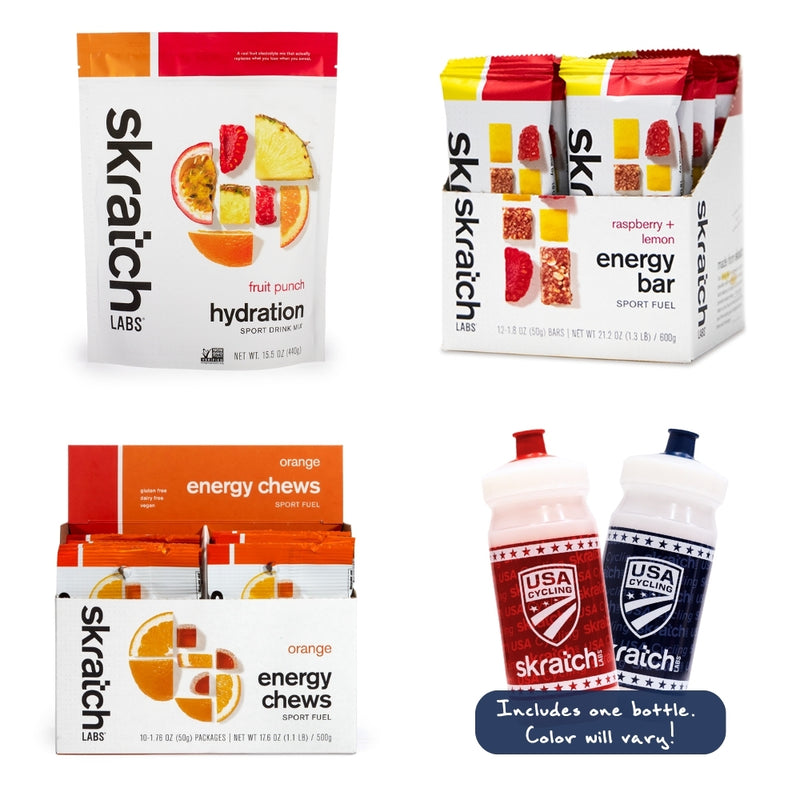 USA Cycling x Skratch Labs “Pro Perk” Kit – Fuel System Edition