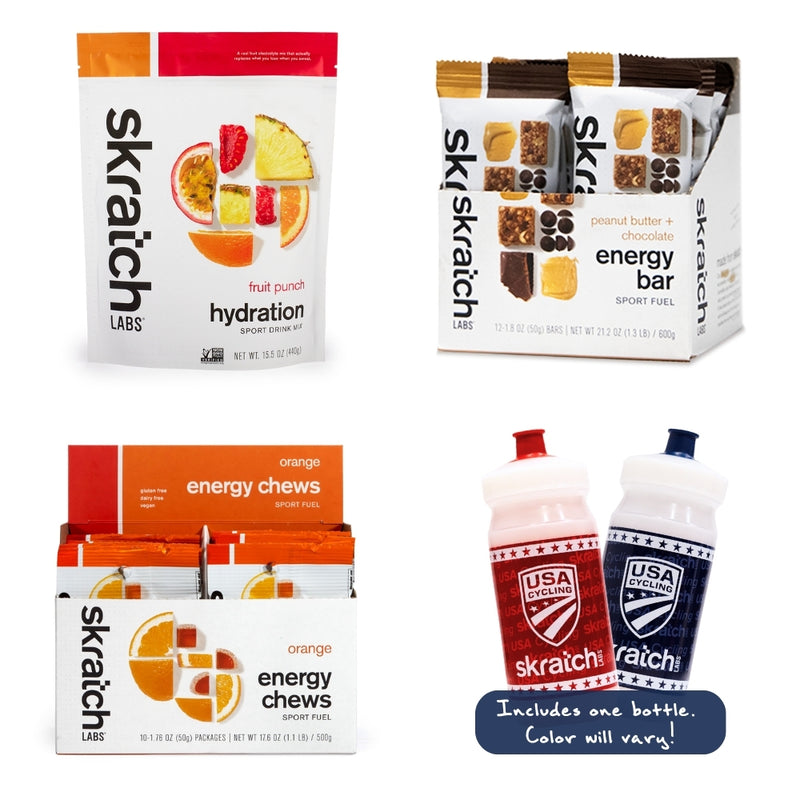 USA Cycling x Skratch Labs “Pro Perk” Kit – Fuel System Edition