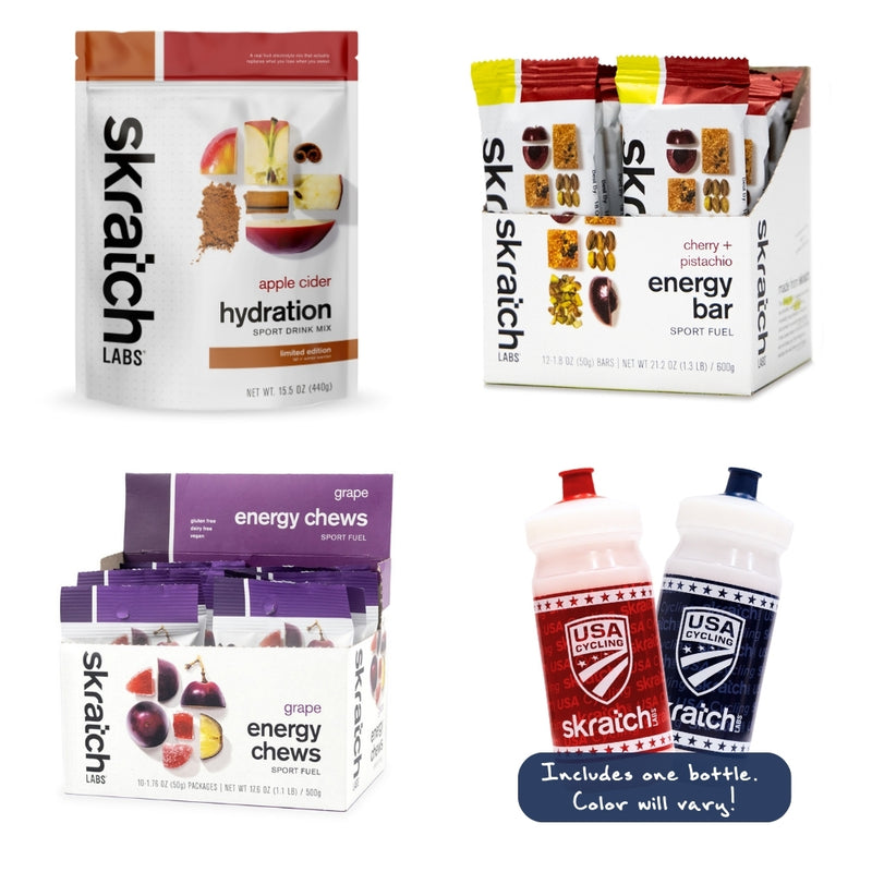 USA Cycling x Skratch Labs “Pro Perk” Kit – Fuel System Edition