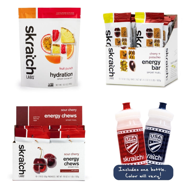USA Cycling x Skratch Labs “Pro Perk” Kit – Fuel System Edition