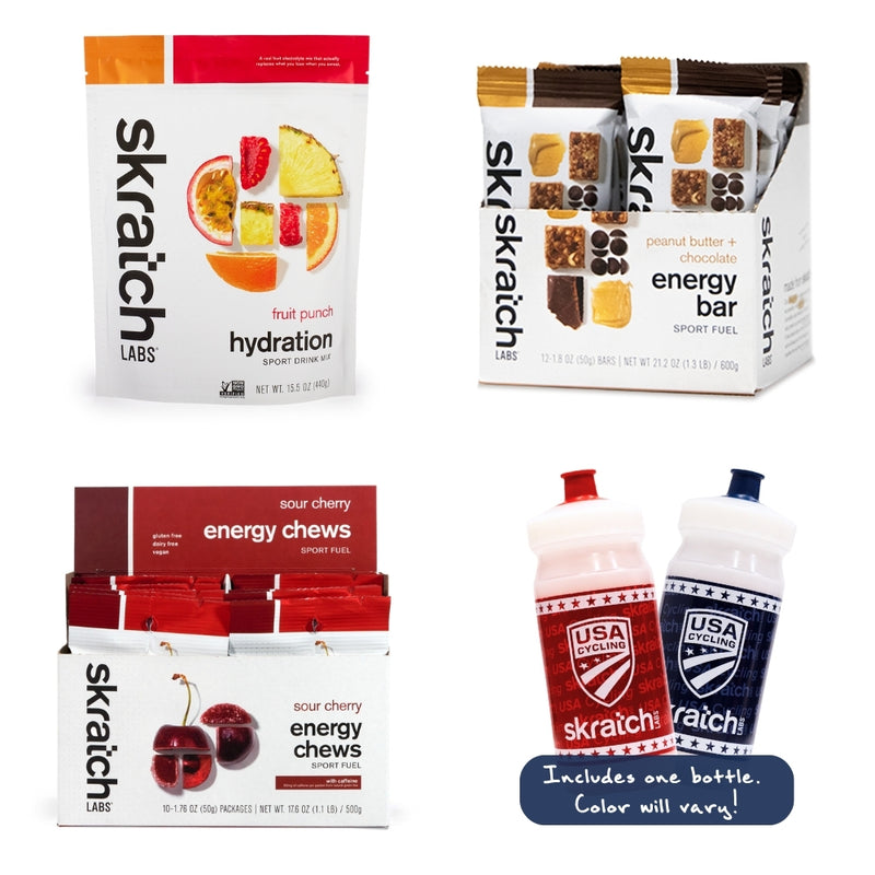 USA Cycling x Skratch Labs “Pro Perk” Kit – Fuel System Edition