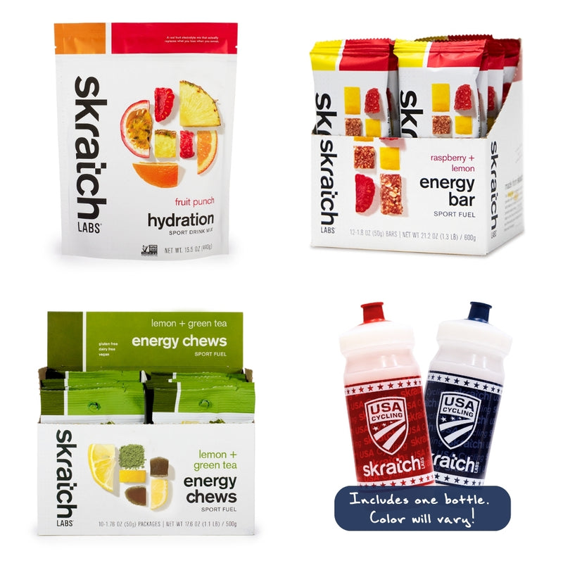 USA Cycling x Skratch Labs “Pro Perk” Kit – Fuel System Edition