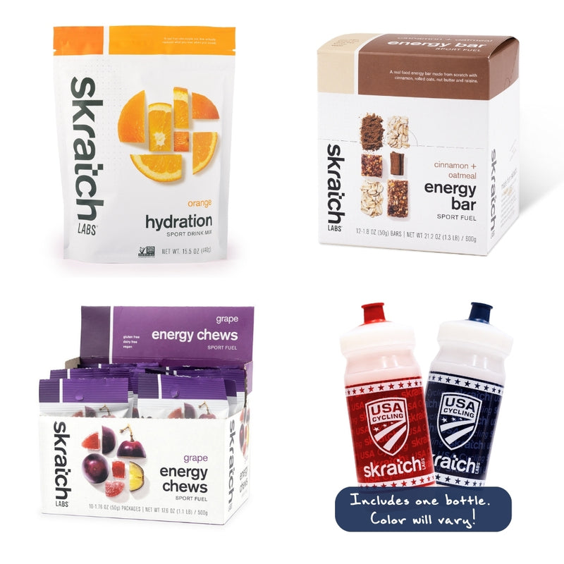 USA Cycling x Skratch Labs “Pro Perk” Kit – Fuel System Edition