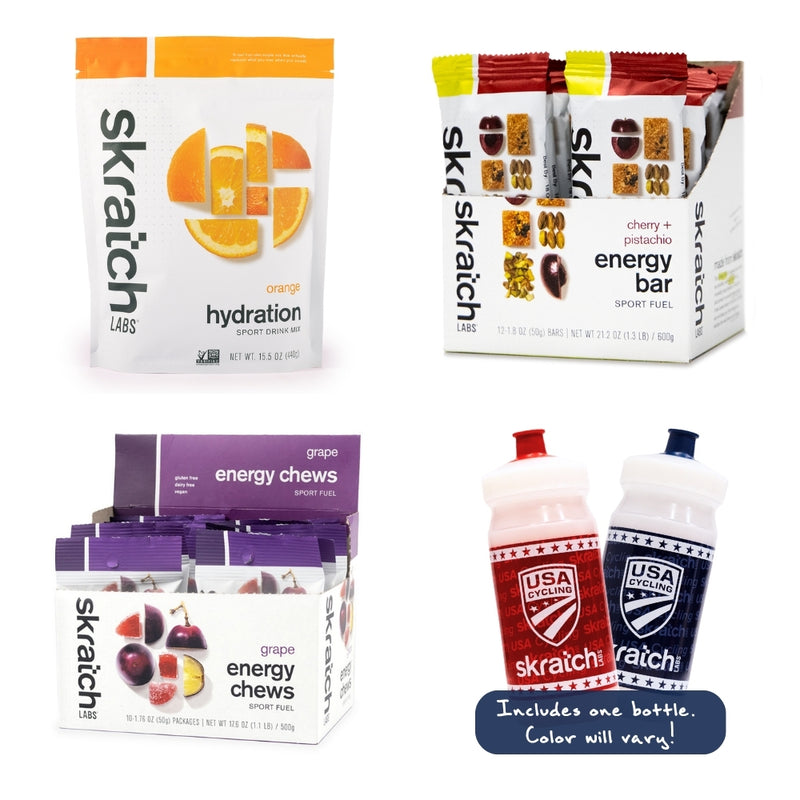 USA Cycling x Skratch Labs “Pro Perk” Kit – Fuel System Edition