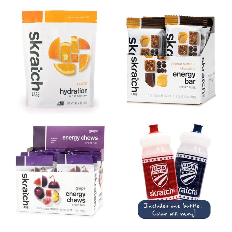 USA Cycling x Skratch Labs “Pro Perk” Kit – Fuel System Edition