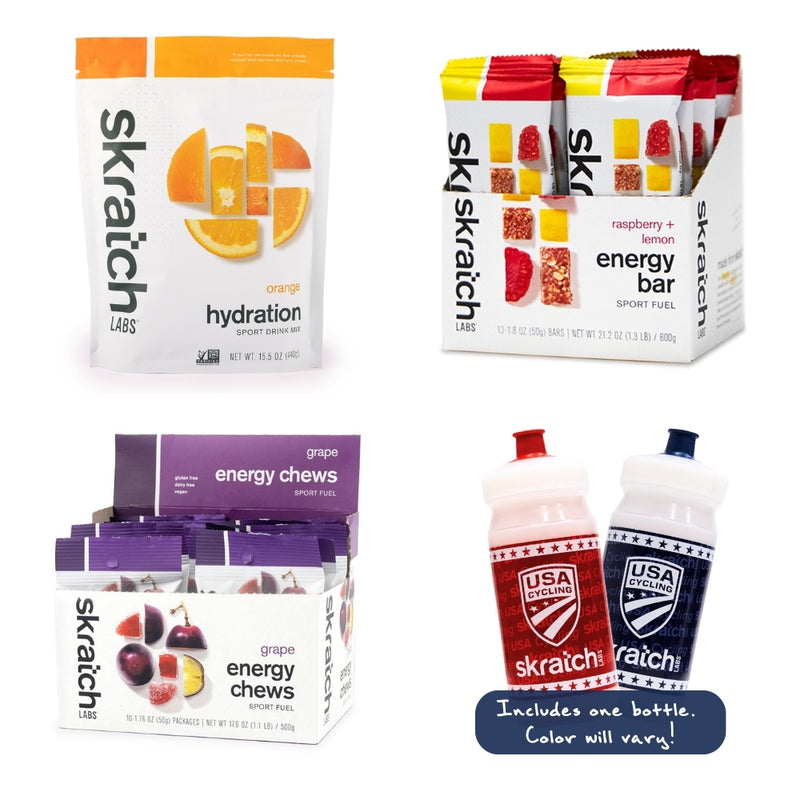 USA Cycling x Skratch Labs “Pro Perk” Kit – Fuel System Edition