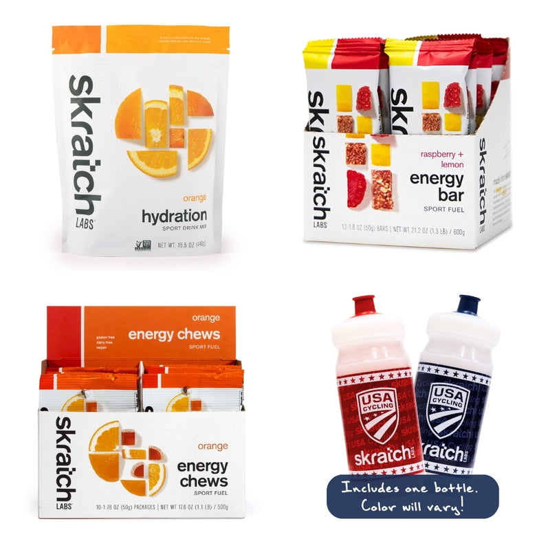 USA Cycling x Skratch Labs “Pro Perk” Kit – Fuel System Edition