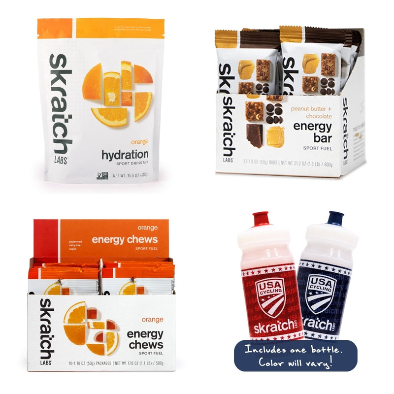 USA Cycling x Skratch Labs “Pro Perk” Kit – Fuel System Edition