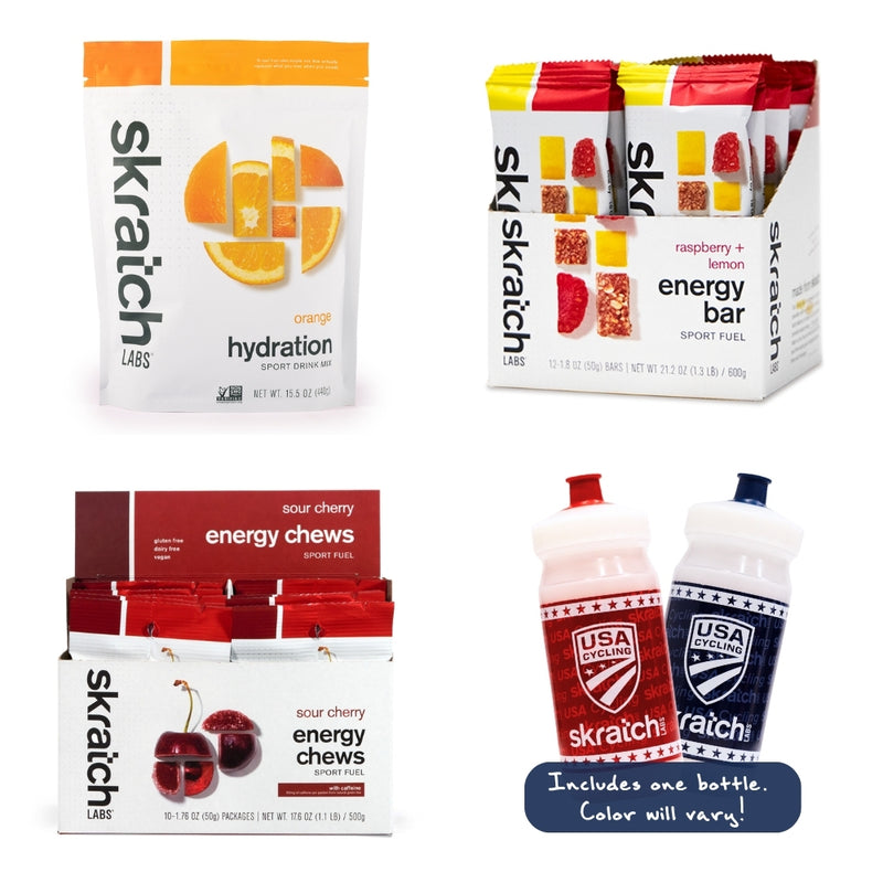 USA Cycling x Skratch Labs “Pro Perk” Kit – Fuel System Edition
