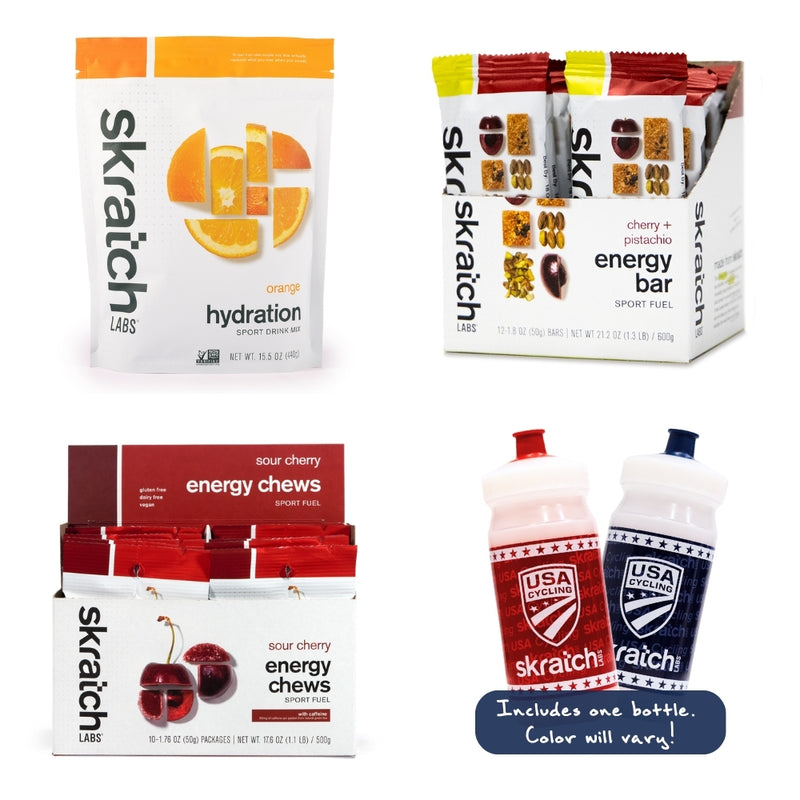 USA Cycling x Skratch Labs “Pro Perk” Kit – Fuel System Edition