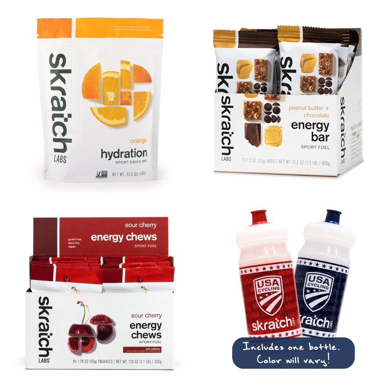USA Cycling x Skratch Labs “Pro Perk” Kit – Fuel System Edition