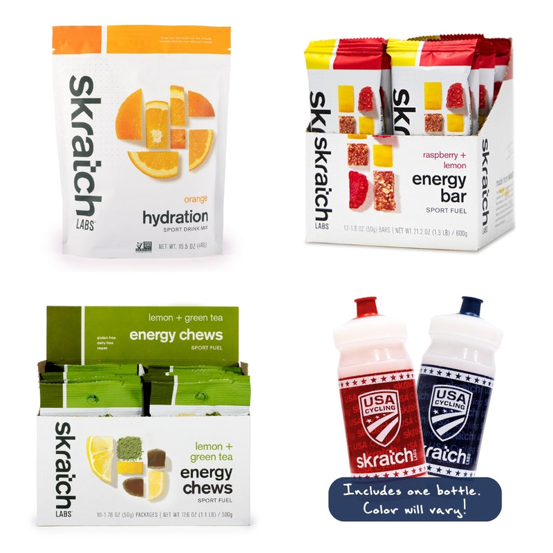 USA Cycling x Skratch Labs “Pro Perk” Kit – Fuel System Edition