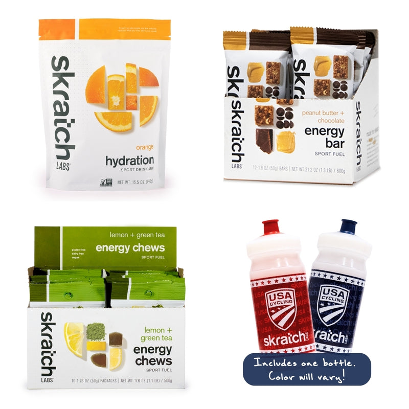 USA Cycling x Skratch Labs “Pro Perk” Kit – Fuel System Edition
