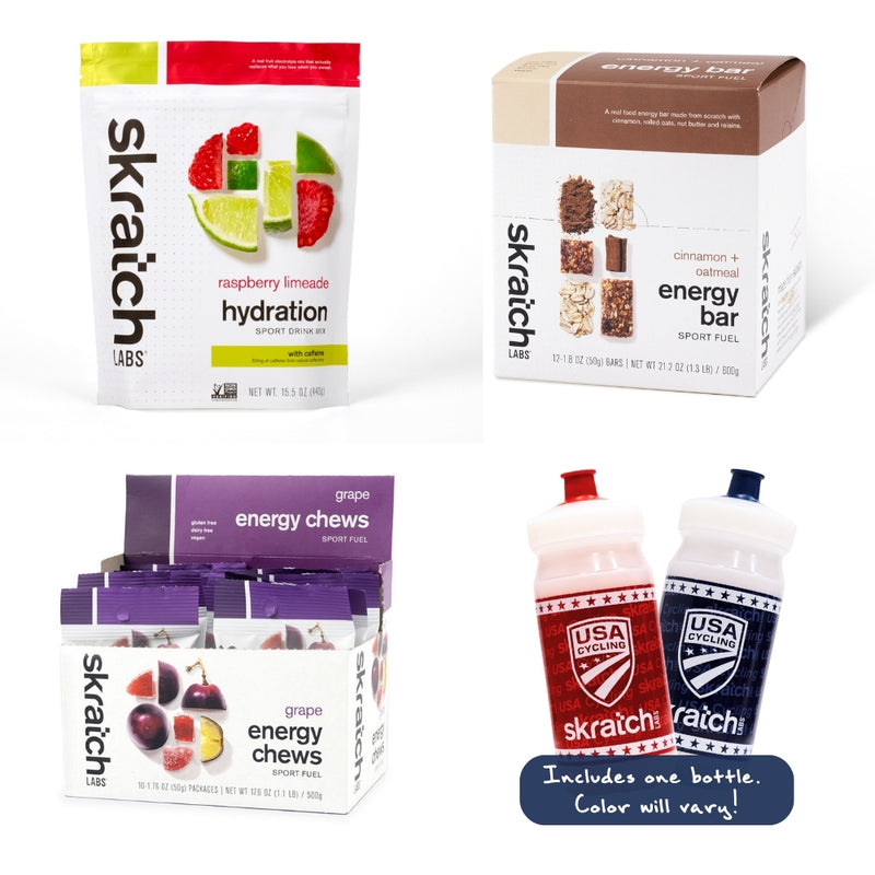 USA Cycling x Skratch Labs “Pro Perk” Kit – Fuel System Edition