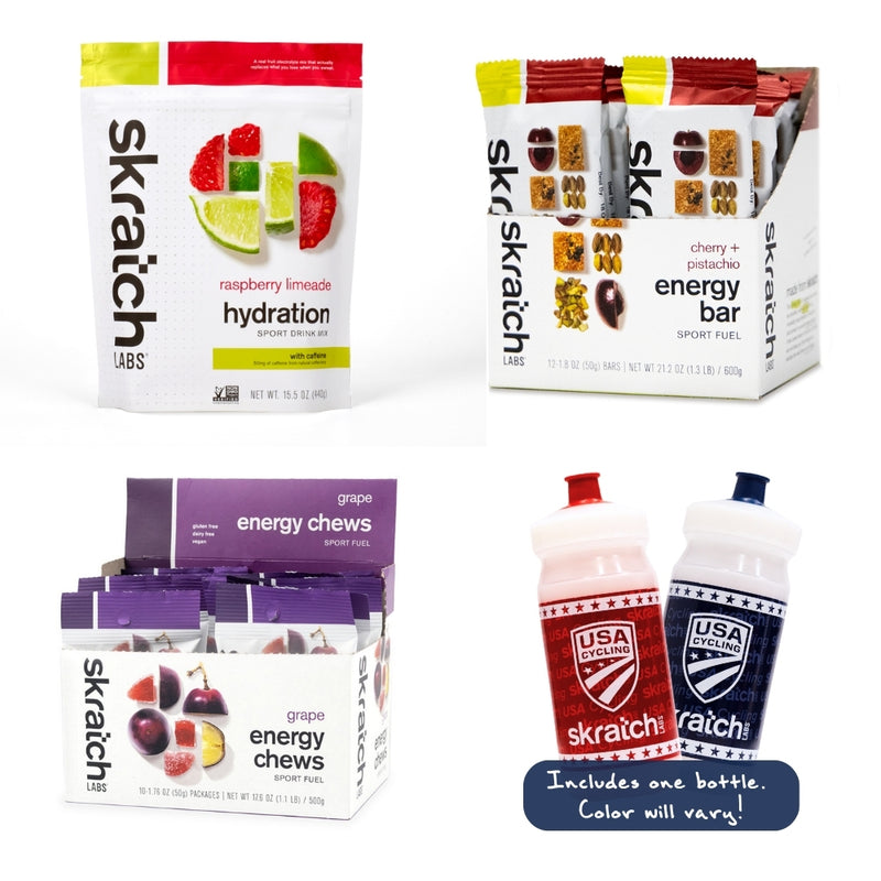 USA Cycling x Skratch Labs “Pro Perk” Kit – Fuel System Edition