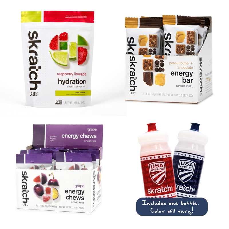 USA Cycling x Skratch Labs “Pro Perk” Kit – Fuel System Edition