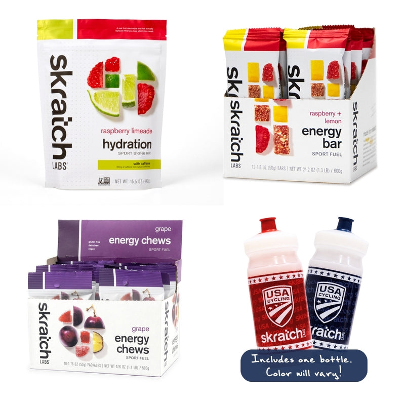 USA Cycling x Skratch Labs “Pro Perk” Kit – Fuel System Edition