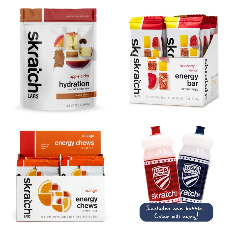 USA Cycling x Skratch Labs “Pro Perk” Kit – Fuel System Edition