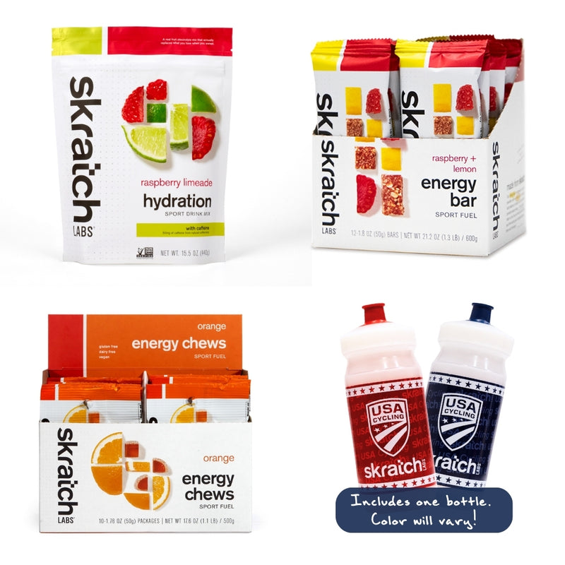 USA Cycling x Skratch Labs “Pro Perk” Kit – Fuel System Edition