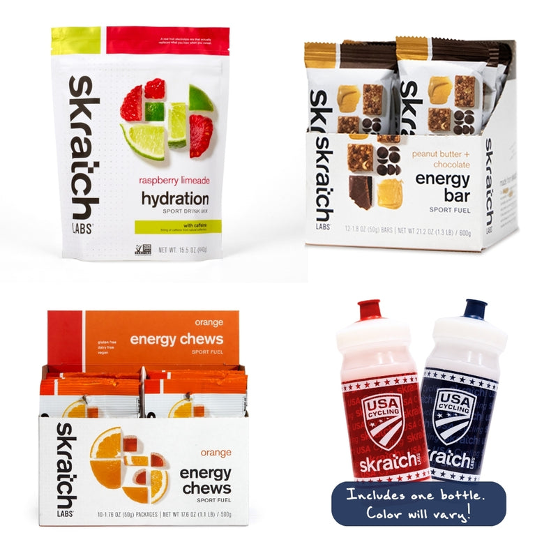 USA Cycling x Skratch Labs “Pro Perk” Kit – Fuel System Edition