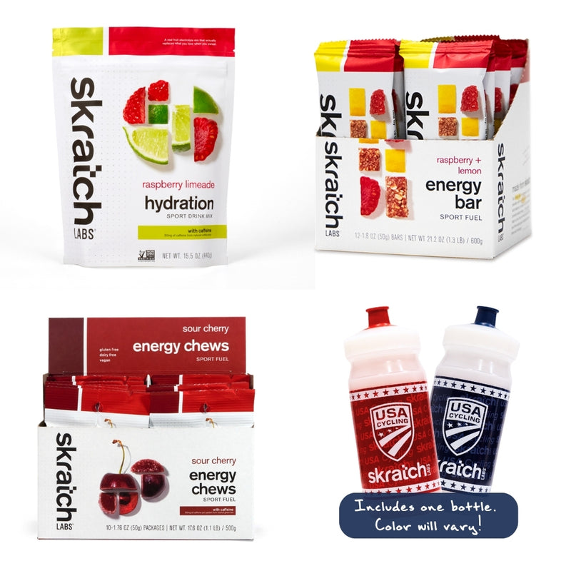 USA Cycling x Skratch Labs “Pro Perk” Kit – Fuel System Edition