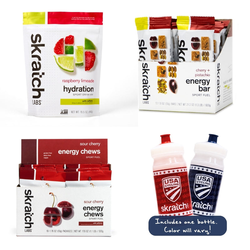 USA Cycling x Skratch Labs “Pro Perk” Kit – Fuel System Edition